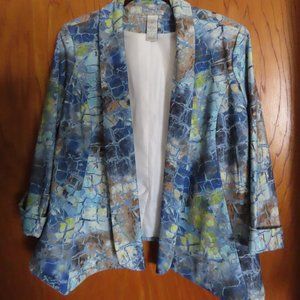 Alberto Makali Blue Pastel Jacket